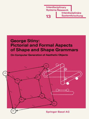 cover image of Pictorial and Formal Aspects of Shape and Shape Grammars